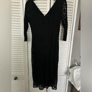 Lace Fitted Dress